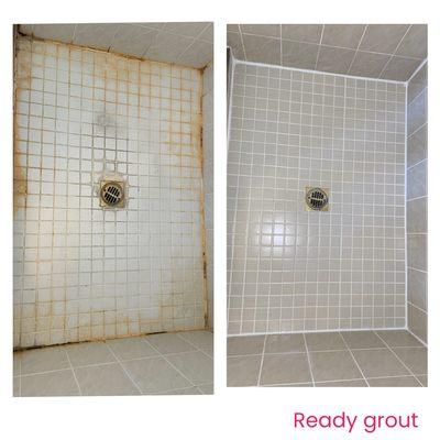 Walk in shower