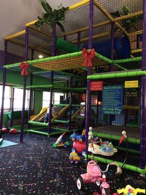 Indoor playscape