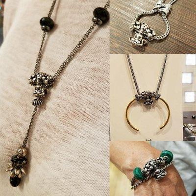 1 pendant used 4 ways, the beauty of our Trollbeads products!