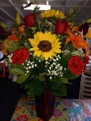 We can customize any arrangement