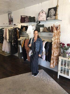 The store and owner Tiffani