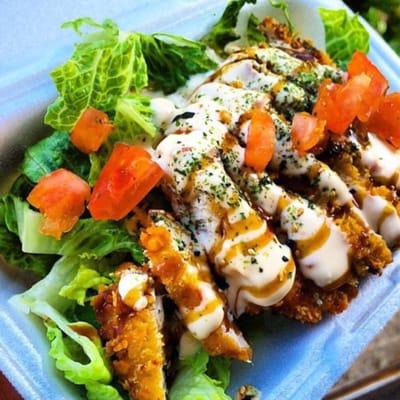 Ahi Katsu Salad