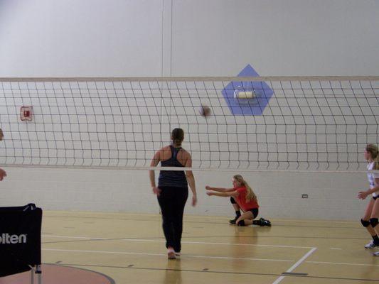 Setter's Volleyball instruction with Bonnie Bremner-Pettigrew at Next Level Athletes in Woodridge, IL