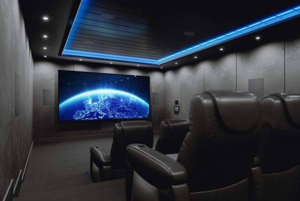 Definitive Technology Premium Home Theater System by Frequencies USA. Call/Text 407-496-1203, www.frequenciesusa.com.