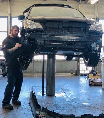 Putting a Subaru back together