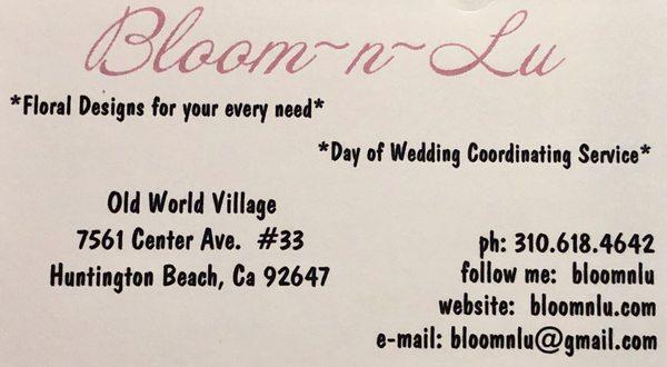 BloomnLu Floral Boutique