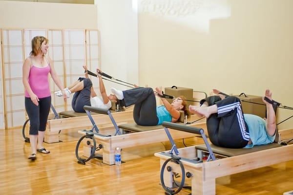 Pilates Reformer Classes are a favorite!