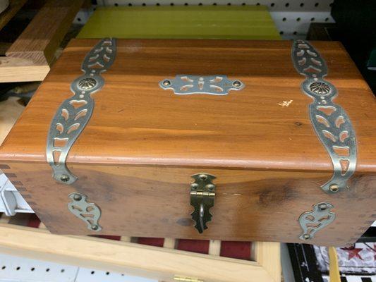 Vintage Treasure Chest from McGraw Box Company NY