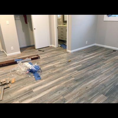 Installing flooring