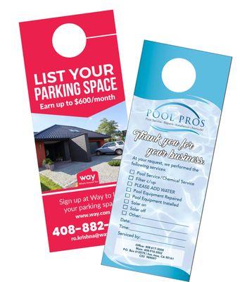 Door Hangers - Pool Pros San Jose