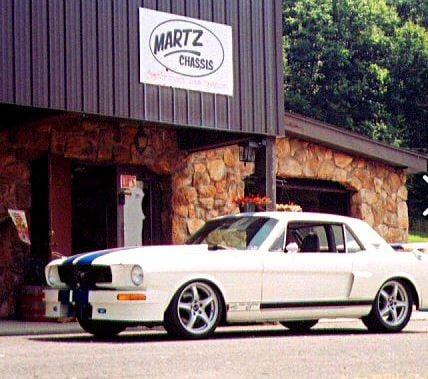 Martz Chassis' own custom Mustang - Emily