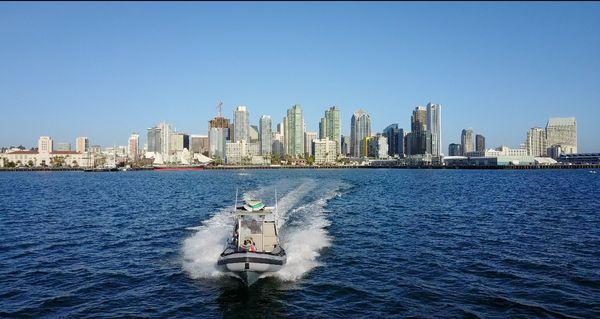 Cruising San Diego Bay