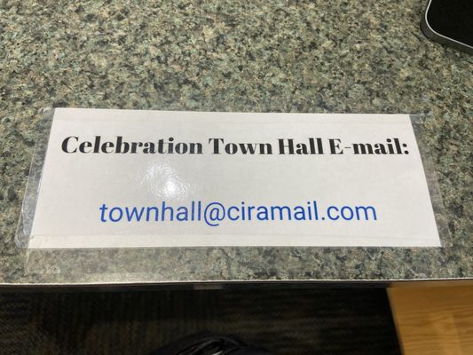 Celebration Town Hall