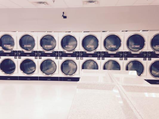 Large fast dryers!