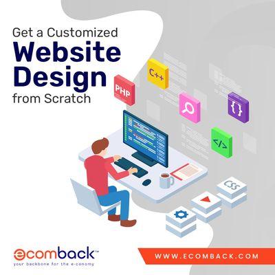 Get a Customized Website Designed from Scratch! Get started on your website today!