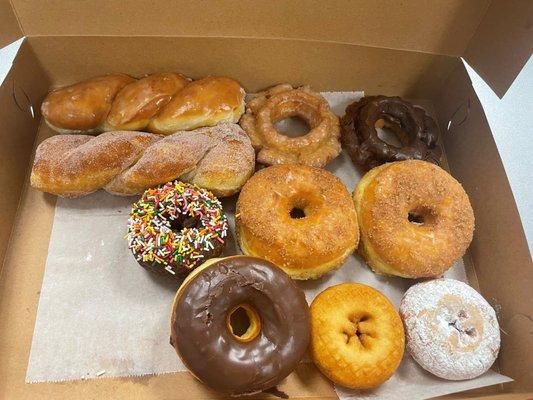 Yummy donuts.