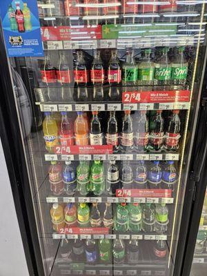 Soda selection