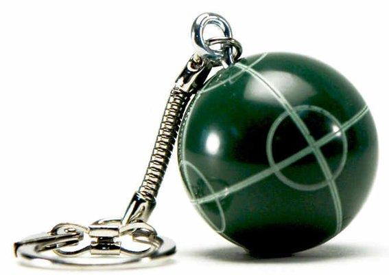 Bocce Keychains an inexpensive gift for all Bocce players