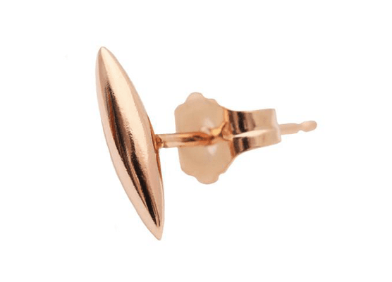 Rose Gold Small Bullet Studs.