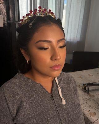 Quinceañera Makeup Look