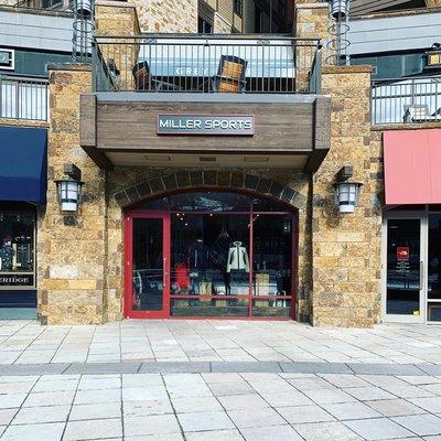 Store front in Solaris, Vail