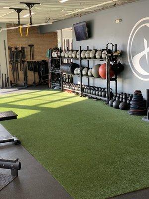 Functional and mobility zone.