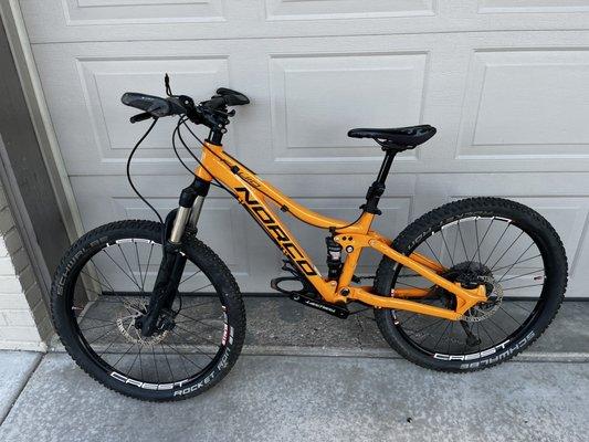 Norco kids bike 24" full suspension