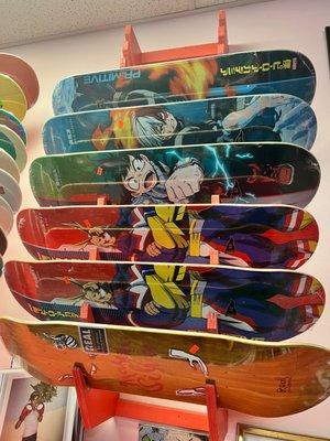 Great selection of decks