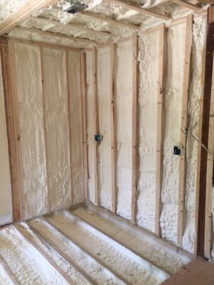 Spray Foam for Kitchen Addition in Quincy, MA