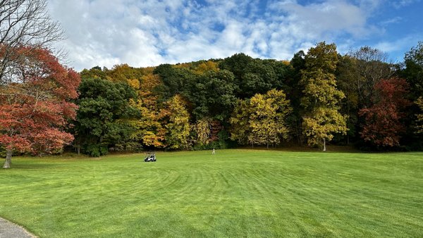 Golf Course during the fall