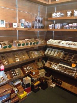 One of the three walk in humidors