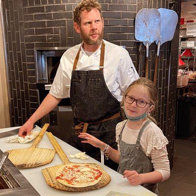 Me and my favorite sous chef