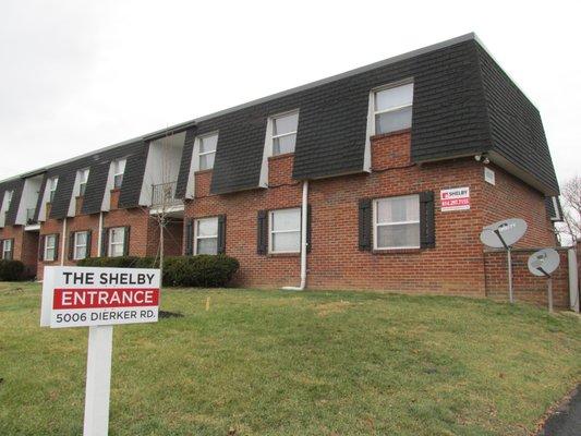 The Shelby building on Dierker Rd in Northwest Columbus