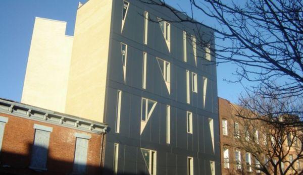 A 12 unit apartment building we painted in East Bed Stuy