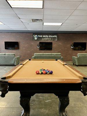 Come enjoy Billiards and next gen gaming while grabbing all of your smoking needs!!