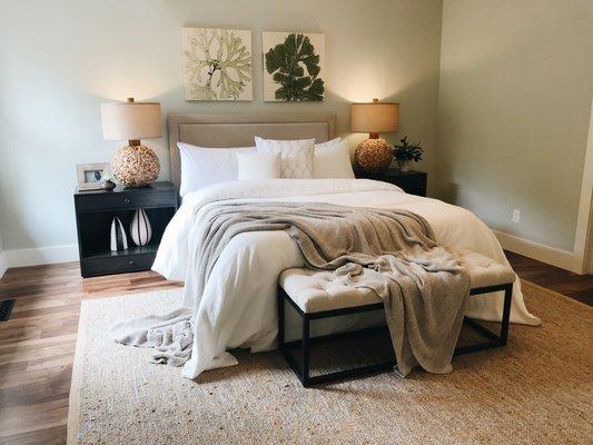 BIG or small, every size of bedroom can feel luxurious