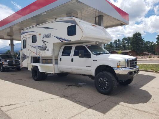 Our personal off road 4x4 camper is getting closer to completion!