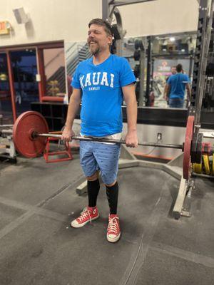 A Special Olympics Athlete Trains at The Complex Fitness