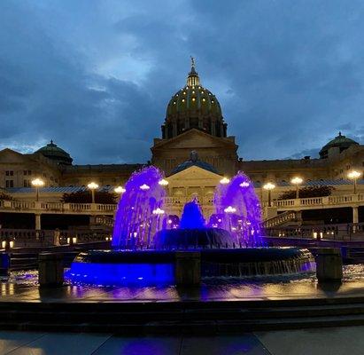 Fountain lights