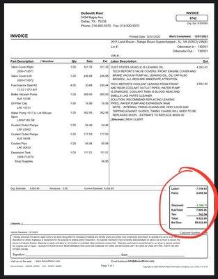 The vehicle Speedgate Enterprise sold me is in need of over $8,000 in repairs.