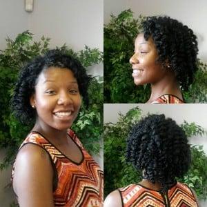 Natural 2 Strand Twist Out