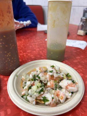 Ceviche - a nice little accompaniment to one of the entrees or other items on the menu.