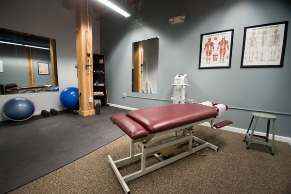 Our rehab room is equipped to teach you all the exercises you need to achieve greater levels of health, fitness and quality of life.