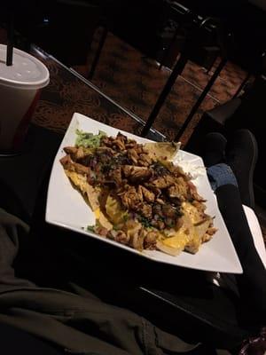 Too bad the movie was a let down (Sisters) but hey, these NACHOS and ginger ale  definitely  became the highlight of my visit!