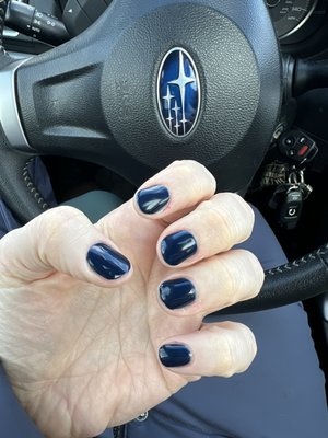 Gel manicure