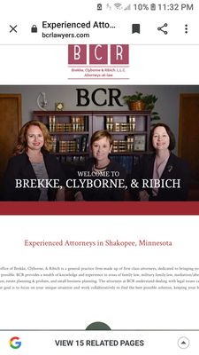 BREKKE. CLYBORNE & RIBICH