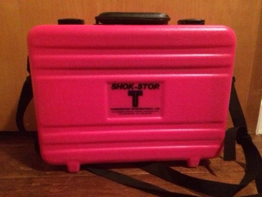 My custom pink case!