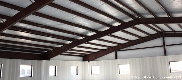 metal roof beams