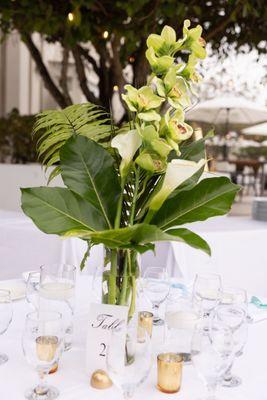 My DIY flower centerpieces