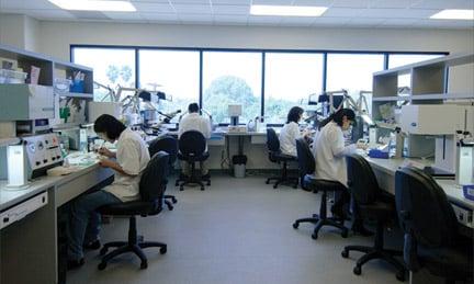 Our in-house dental laboratory.